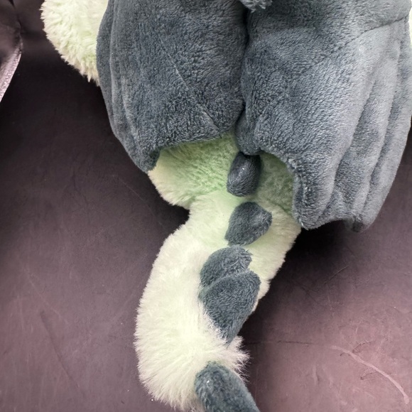 Warm Pals Daniel Dragon Plush Green 10” For Adults Comfort - Picture 9 of 14